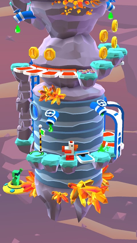 Blocky Castle: Tower Climbのおすすめ画像5