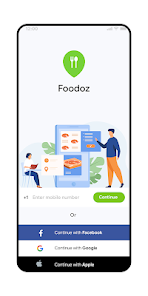 Foodoz User - Template 1.0.5 APK + Mod (Unlimited money) إلى عن على ذكري المظهر