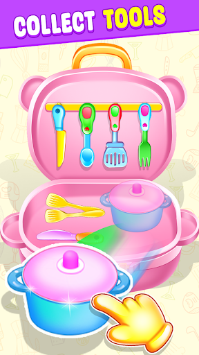Android application Kitchen Set - Toy Cooking Game screenshort