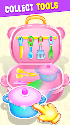 Kitchen Set - Toy Cooking Gameのおすすめ画像1