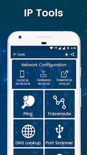 Ping Tools - Network Utilities Screen 2