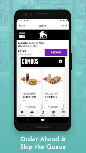 Taco Bell UK Screen 2