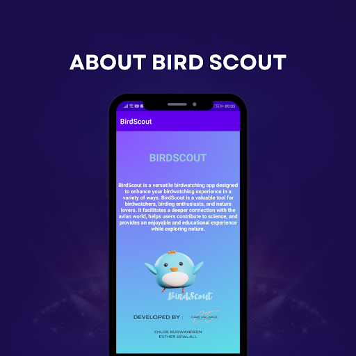 BirdScout Screen 3