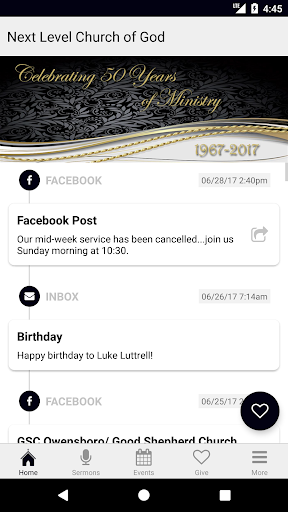 Next Level Church of God Screen 2
