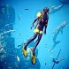 スキューバ ダイビング シミュレーター 水中 生存 ゲーム - Androidアプリ