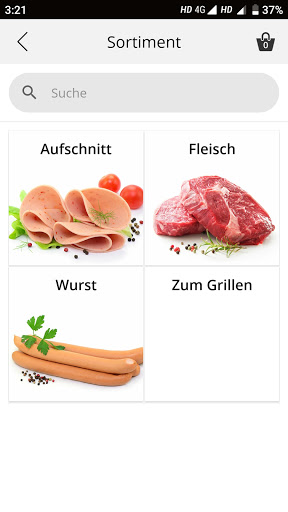 Vervuurt Bestell-App Screen 3