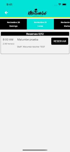 App screenshot