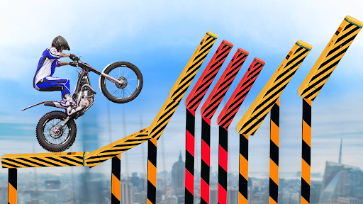 Android application Bike Stunt Game 3D screenshort