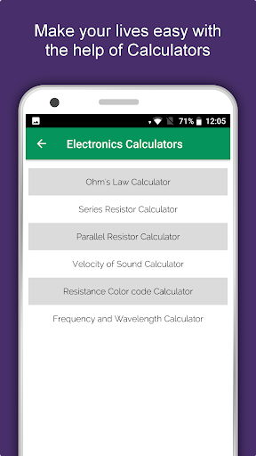 Screenshot of Electronics Dictionary Offline