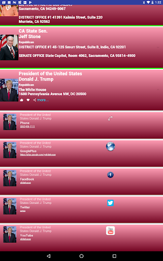 Representative Data Base