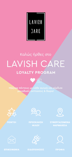 Android application Lavish Care screenshort