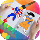 Super Heroes Coloring Book icon