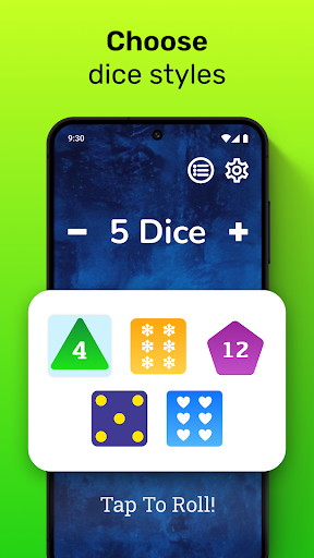 Dice Roller: Shake & Roll Dice screenshot 3