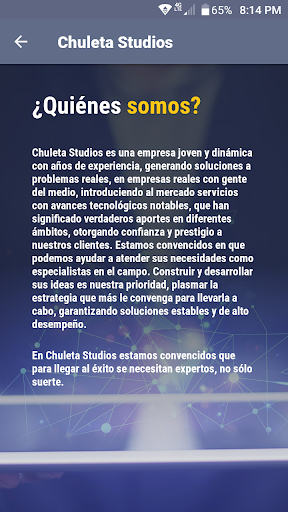 Chuleta Studios Screen 2
