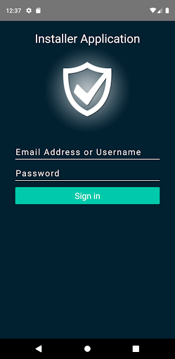 Android application AVAS - Installer screenshort