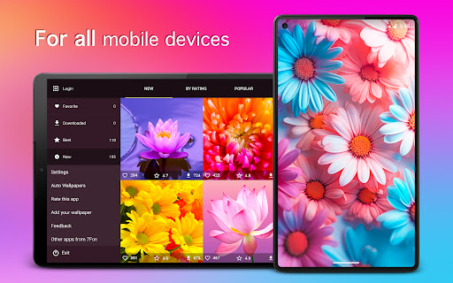 Screenshot of Flower Wallpapers 4K