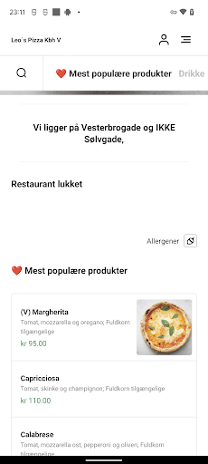 Leos Pizza Kbh V Screen 3