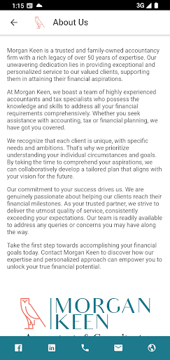 Morgan Keen Accountancy Screen 2