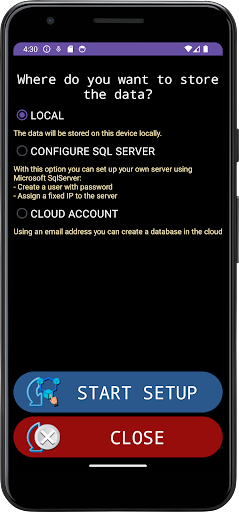 SAMM ACCESS CHECKER Screen 2