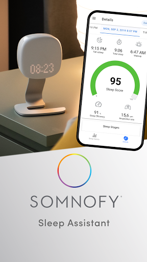 Android application Somnofy screenshort