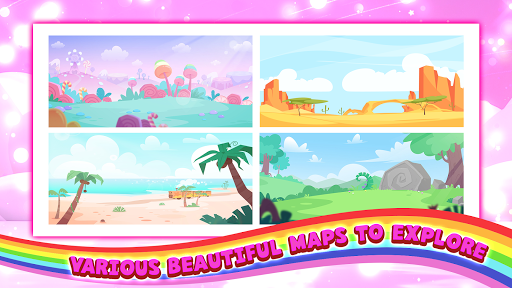 Pony Go : Drawing Race - Rainbow Paint Lines screenshots 3