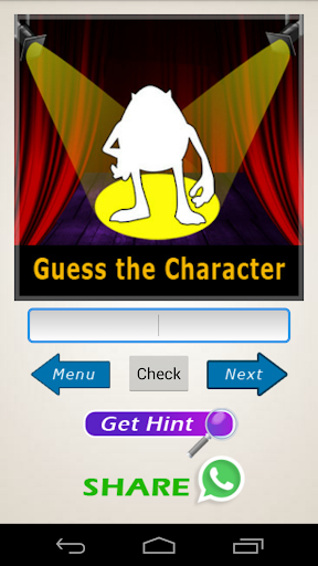 Guess the Character - Silhouet