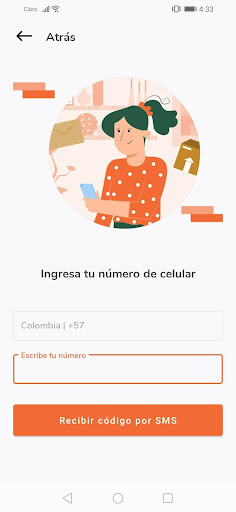 LineaExpress Mensajería Screen 2
