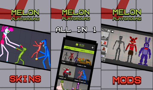 Download Mods, addons for Melon PG android on PC