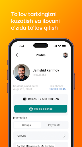 Synergy University Student App Screen 2