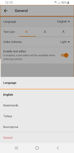 COM-SET Screen 3