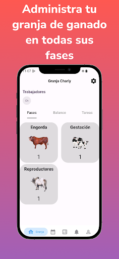 Android application Ganadero: Livestock control screenshort
