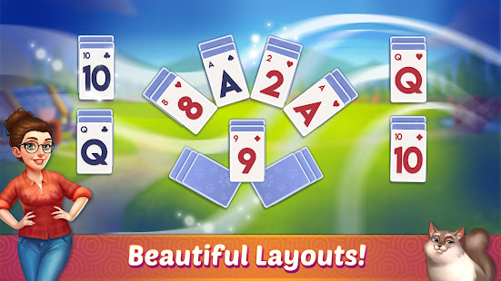 Solitaire Pet Haven - Relaxing TriPeaks Game