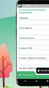 Environment Impact Calculator