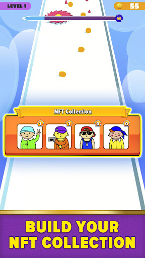Android application NFT runner screenshort