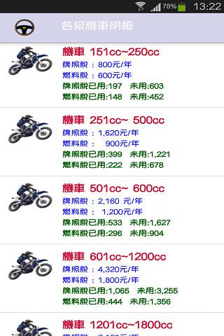 汽車機車牌照稅燃料稅のおすすめ画像3