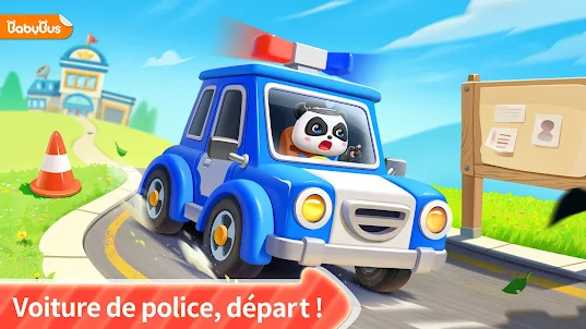 Policier Baby Panda