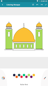 livro para colorir mesquita