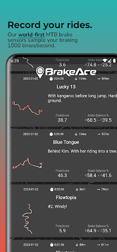 BrakeAce: Find Your Flow Screenshot 1 - AppWisp.com