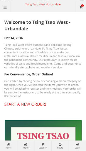 Android application Tsing Tsao West - Urbandale screenshort