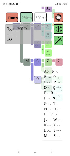 MorseTree Screen 2