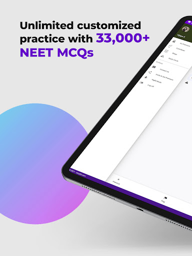 Screenshot of NEET Preparation App by Darwin