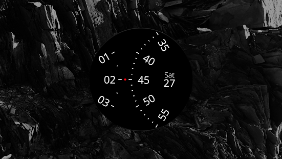 Roto Gears - Captura de pantalla de la cara del rellotge WearOS