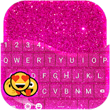 Pink Glitter Emoji Keyboard icon