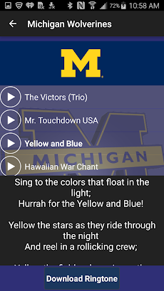 Michigan Wolverines Ringtonesのおすすめ画像3