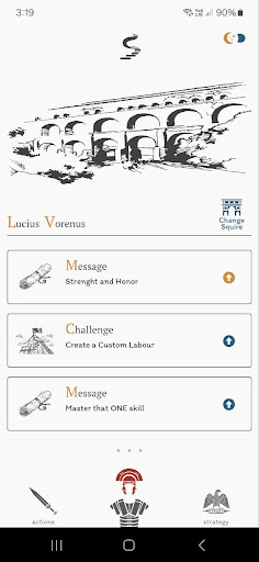 Daily Squire: Labours & Habits Screen 3