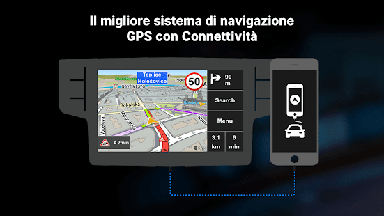 Sygic Car Connected Navigazion Screenshot