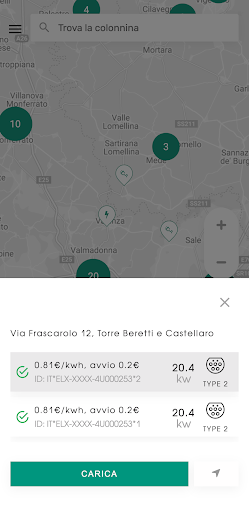 CABUR EV NET Screen 3