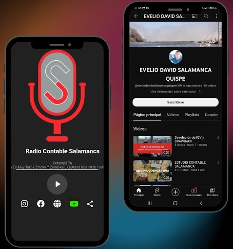 Android application Radio El Contador screenshort