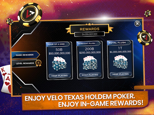 Velo Poker - Texas Holdem Game apkpoly screenshots 14