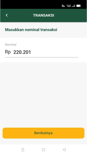 BSI Merchant App Screen 3